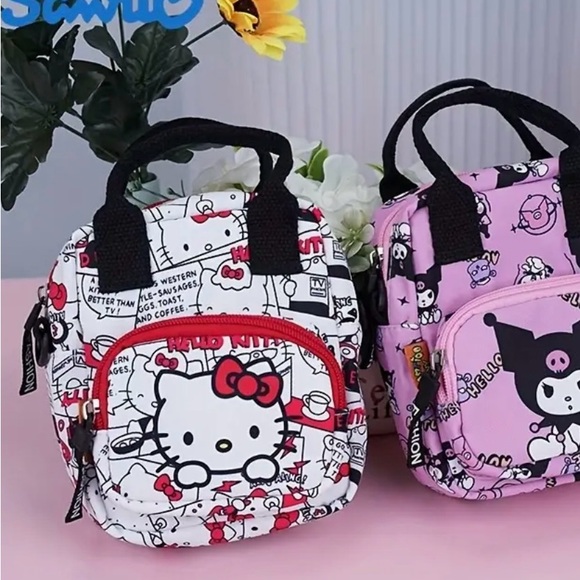 Hello Kitty Canvas Crossbody - Picture 3 of 3